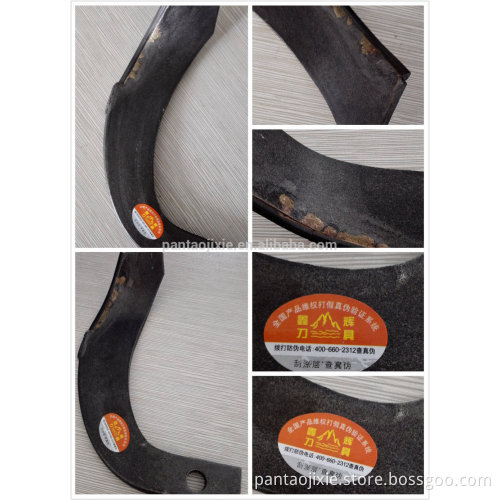 rotary tiller blade in stock spare part